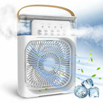 Ventilador Climatizador con pulverizador portátil